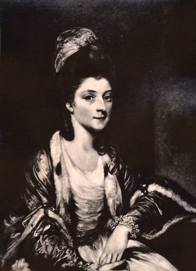 Mrs Callender, från Craigforth, 1800-talet 1894 av W. Dickinson