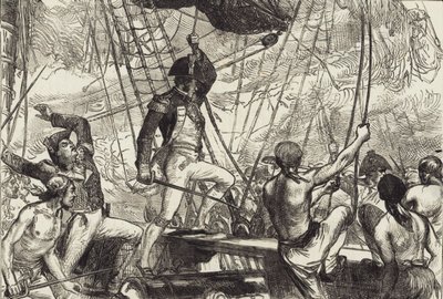 Sjöstrid (litho) av John Ward Dunsmore