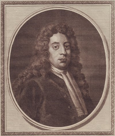 Porträtt av den engelske amiralen George Byng av John Ward Dunsmore
