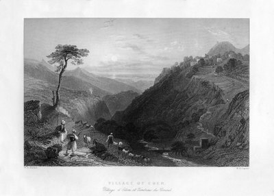 Byn Eden, 1841. av W. H. Capone