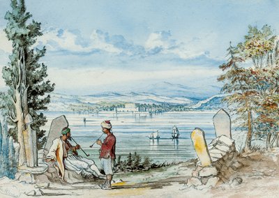 Utsikt i Dardanells, 1869 av W. H. Wrench