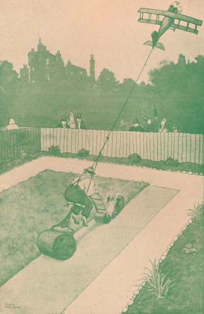 Ett tips till Airman Home on Leave, c1918 1919 av William Heath Robinson