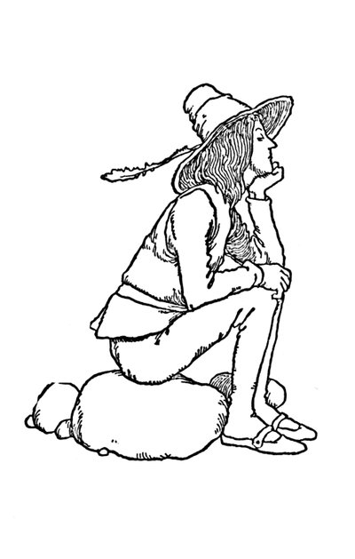 åh! Käre Augustinus, c1930 av William Heath Robinson