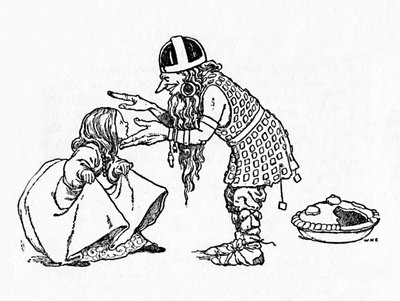 Jag kommer att ha dig som fru, c1930 av William Heath Robinson