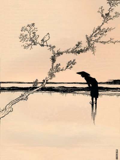 Näktergalen, 1897 av William Heath Robinson