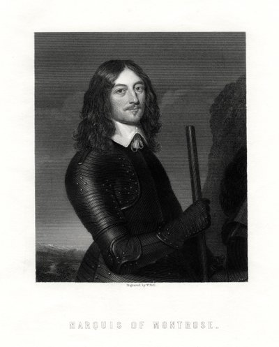 James Graham, 1:a markisen av Montrose, skotsk adelsman och soldat, 1800-talet av W. Holl