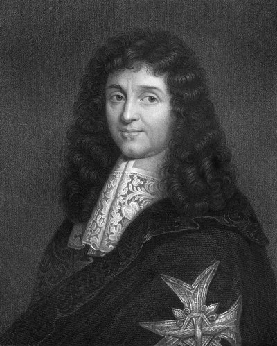 Jean-Baptiste Colbert, fransk statsman från 1600-talet, 1836. av W. Holl