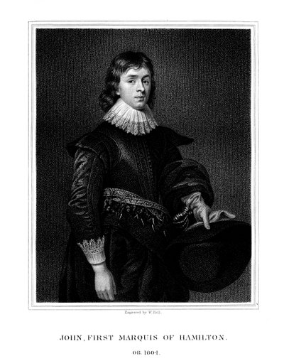 John Hamilton, 1:a markis av Hamilton, 1825. av W. Holl