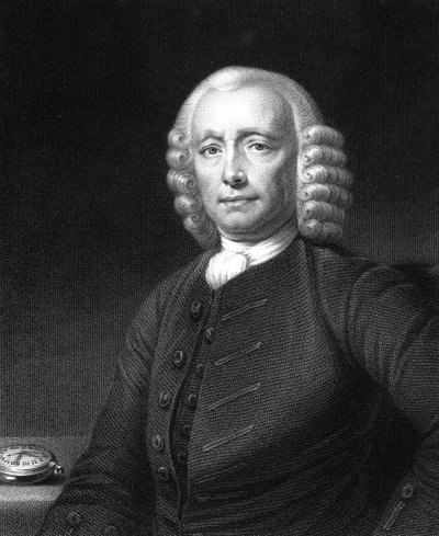 John Harrison, engelsk klockmakare, 1768. av W. Holl