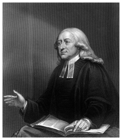 John Wesley, engelsk icke-konformistisk predikant från 1700-talet. av W. Holl