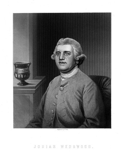 Josiah Wedgwood, engelsk industriman och krukmakare av W. Holl
