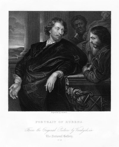 Peter Paul Rubens, flamländsk konstnär, tidigt 1600-tal, 1800-talet. av W. Holl