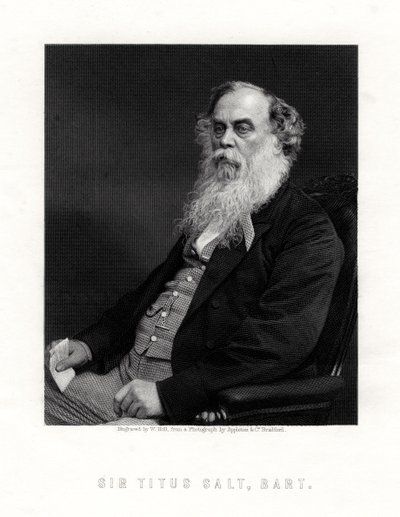 Sir Titus Salt, brittisk tillverkare och välgörare, 1800-talet. av W. Holl