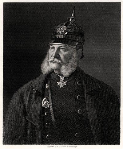 Wilhelm I, kung av Preussen och kejsare av Tyskland, 1800-talet av W. Holl