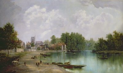 Utsikt över Twickenham av W. Howard