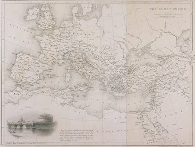Romarriket, ca 1850 av W Hughes