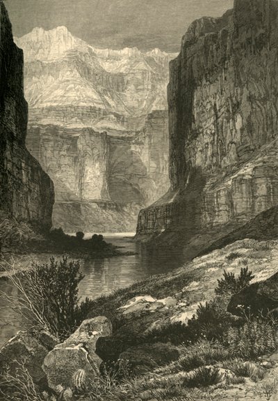 "Marble Canyon", 1874. av W. J. Linton