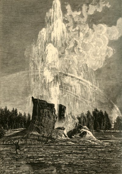 "Den jättegejser", 1872. av W. J. Linton