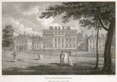 Buckingham House, Westminster, London, 1799 av W Knight