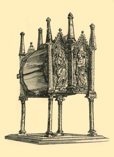 Relikvieskrin, 1300-talet, 1881. av W. M. McGill