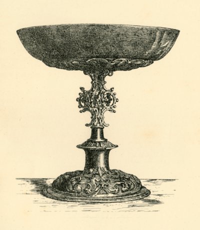 Silver tazza, tidigt 1600-tal, 1881. av W. M. McGill