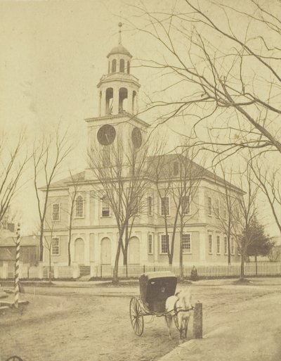 Namnlös kyrka exteriör, 183088. av W. N. Hobbs