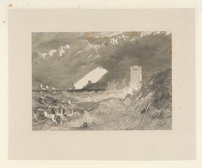 Ingång till Fowey Harbour, Cornwall av W. R. Smith