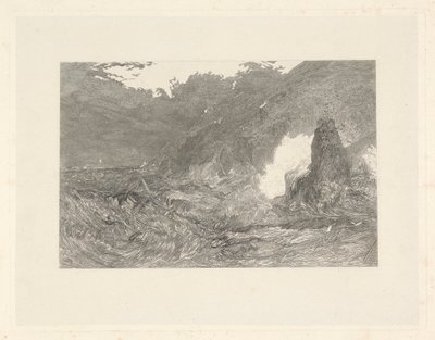 Långskeppsfyren, Lands End av W. R. Smith