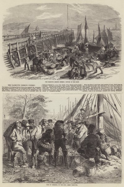 Yarmouth sillfiske av W. R. Woods