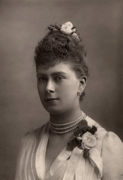 Prinsessan Mary (maj) av Teck (1867-1953) av W. and D. (after) Downey