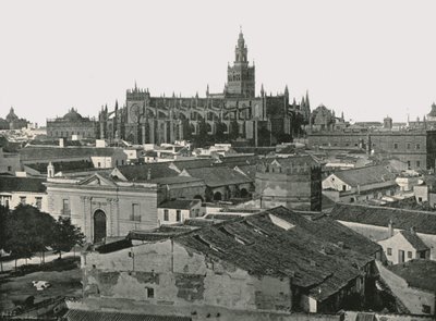 Katedralen, Sevilla, Spanien, 1895. av W and S Ltd