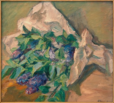 Stilleben med syrener av Waldemar Rosler