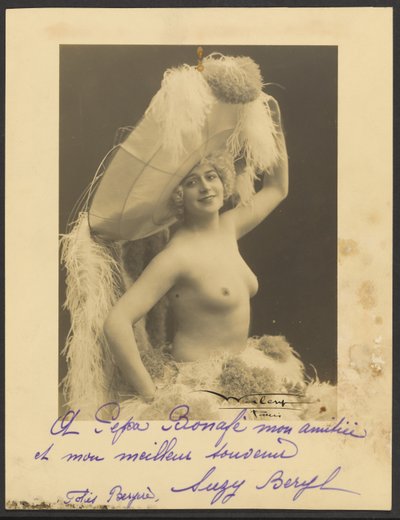 [Suzy Beryl, Folies Bergere] av Walery (Stanislaw Julian Ignacy, Count Ostrorog)