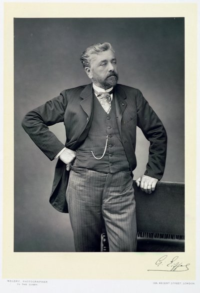 Alexandre Gustave Eiffel, fransk ingenjör, sent 1800-tal av Walery