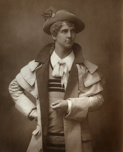 C Hayden Coffin, brittisk skådespelare och sångare, 1887. av Walery