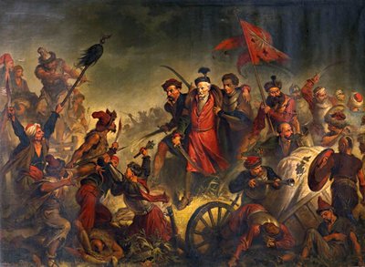 Stanislaw Zolkiewskis död i slaget vid Cecora 1620