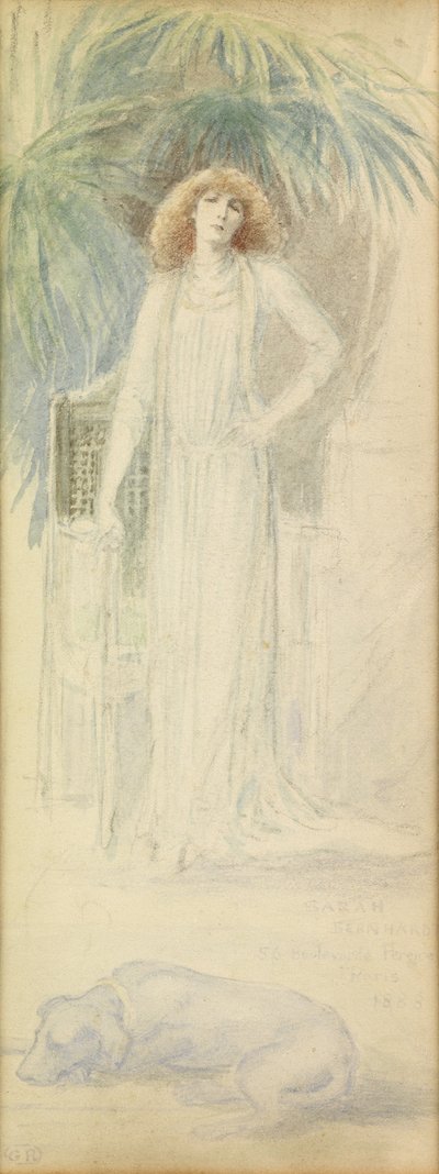 Sarah Bernhardt av Walford Graham Robertson
