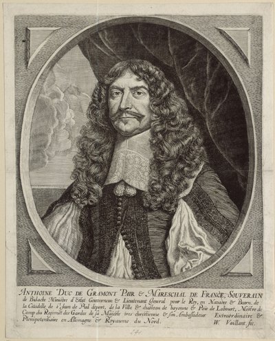 Antoine de Gramont av Wallerant Vaillant