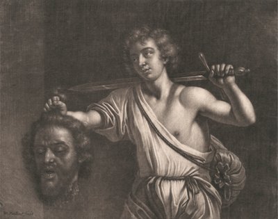 David med Goliats huvud av Wallerant Vaillant