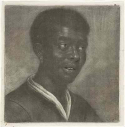 Huvud av en svart man, ca 1660-70 av Wallerant Vaillant