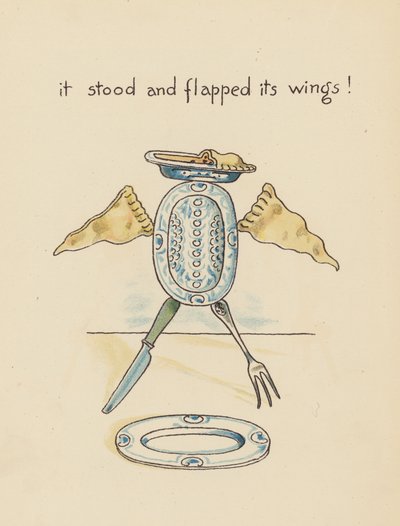 Illustration till Legends for Lionel av Walter Crane (färglitografi) av Walter (after) Crane
