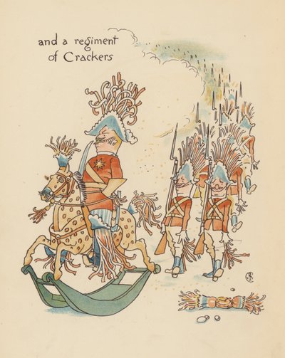 Illustration till Legends for Lionel av Walter Crane (färglitografi) av Walter (after) Crane
