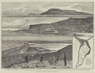 Skisser över de dömda fängelserna, Portland av Walter Bothams