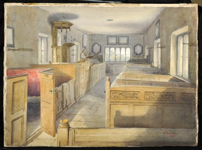 Bramhopes puritanska kapell av Walter Braithwaite