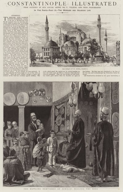 Konstantinopel illustrerad av Walter Charles Horsley