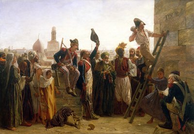 Fransmännen i Kairo 1800, 1884 av Walter Charles Horsley
