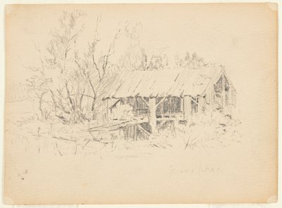 Ruin av en kvarn av Walter Clark