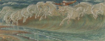 Neptunus hästar av Walter Crane