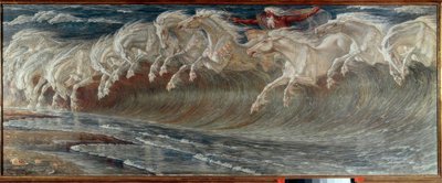 Neptunus hästar av Walter Crane