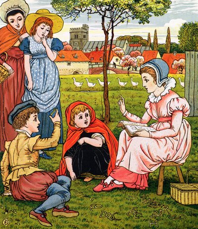 "Goda två skor" av Walter Crane